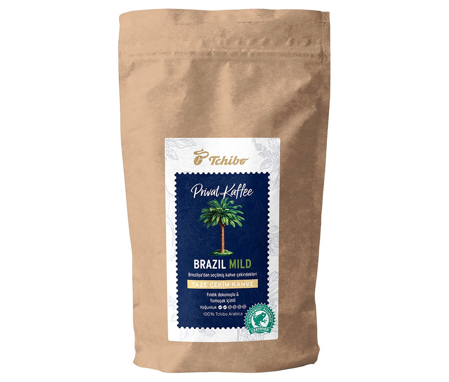 Brazil Mild 250g Taze Öğütülmüş Kahve - Espresso Ayarında