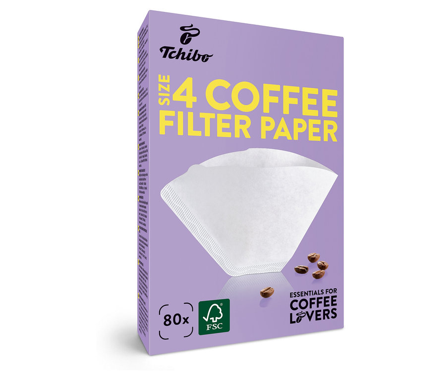 4 x 80 Adet Filtre Kahve Kağıdı