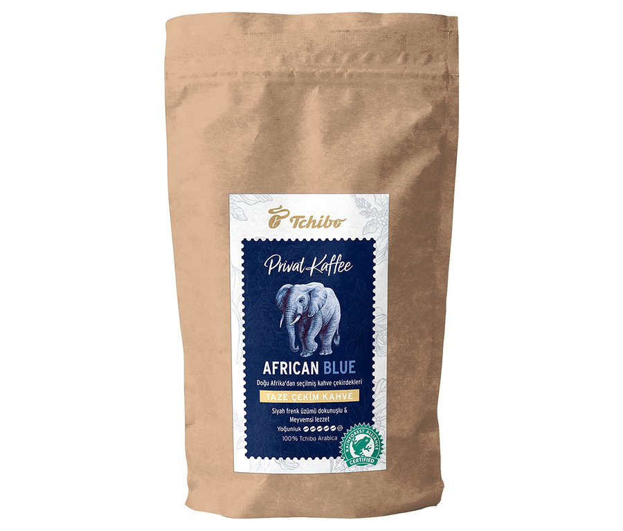 African Blue 250 gr Ground Coffee - Espresso Grind