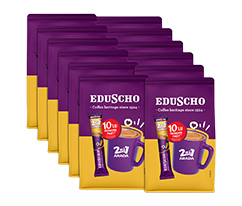 Eduscho 2'si 1 Arada Hazır Kahve, 120 x 11 g