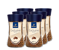 Exclusive Decaf Kafeinsiz Çözünebilir Granül Kahve 6 x 100 g