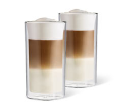 Tchibo Çift Cidarlı Latte Macchiato Bardağı, 2'li