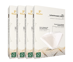 4 x 80 Adet Filtre Kahve Kağıdı