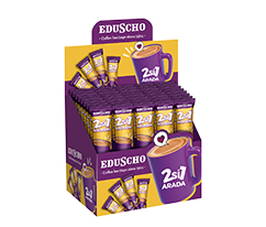 Eduscho 2'si 1 Arada Hazır Kahve, 24 x 11 g