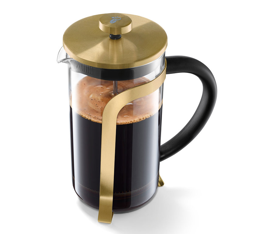 French Press 800 ml, 6 Fincan, Altın