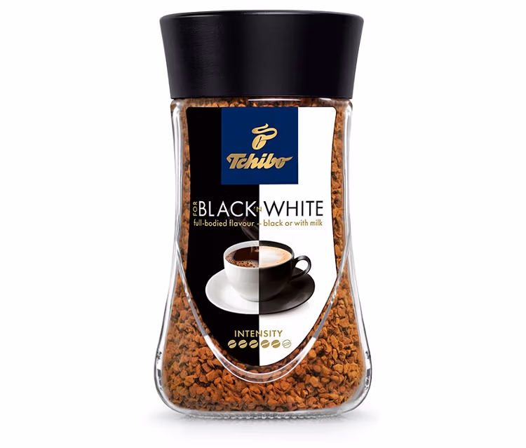 BLACK & WHITE Çözünebilir Kahve