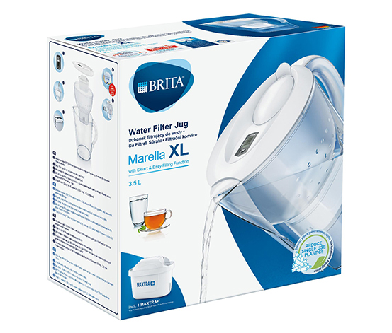 BRITA Marella XL Filtreli Su Arıtma Sürahisi - Beyaz 504030 | Tchibo.com.tr