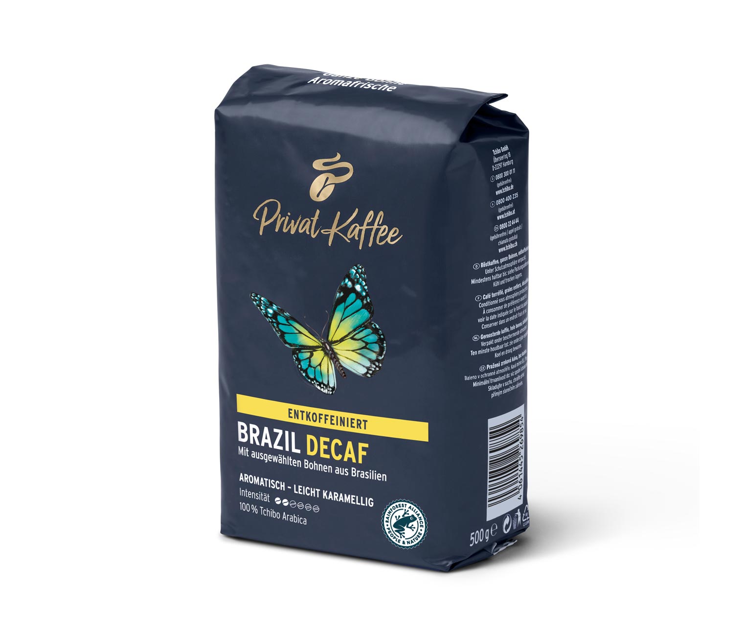 Privat Kaffee Brazil (Kafeinsiz) - 500g Çekirdek Kahve 526985