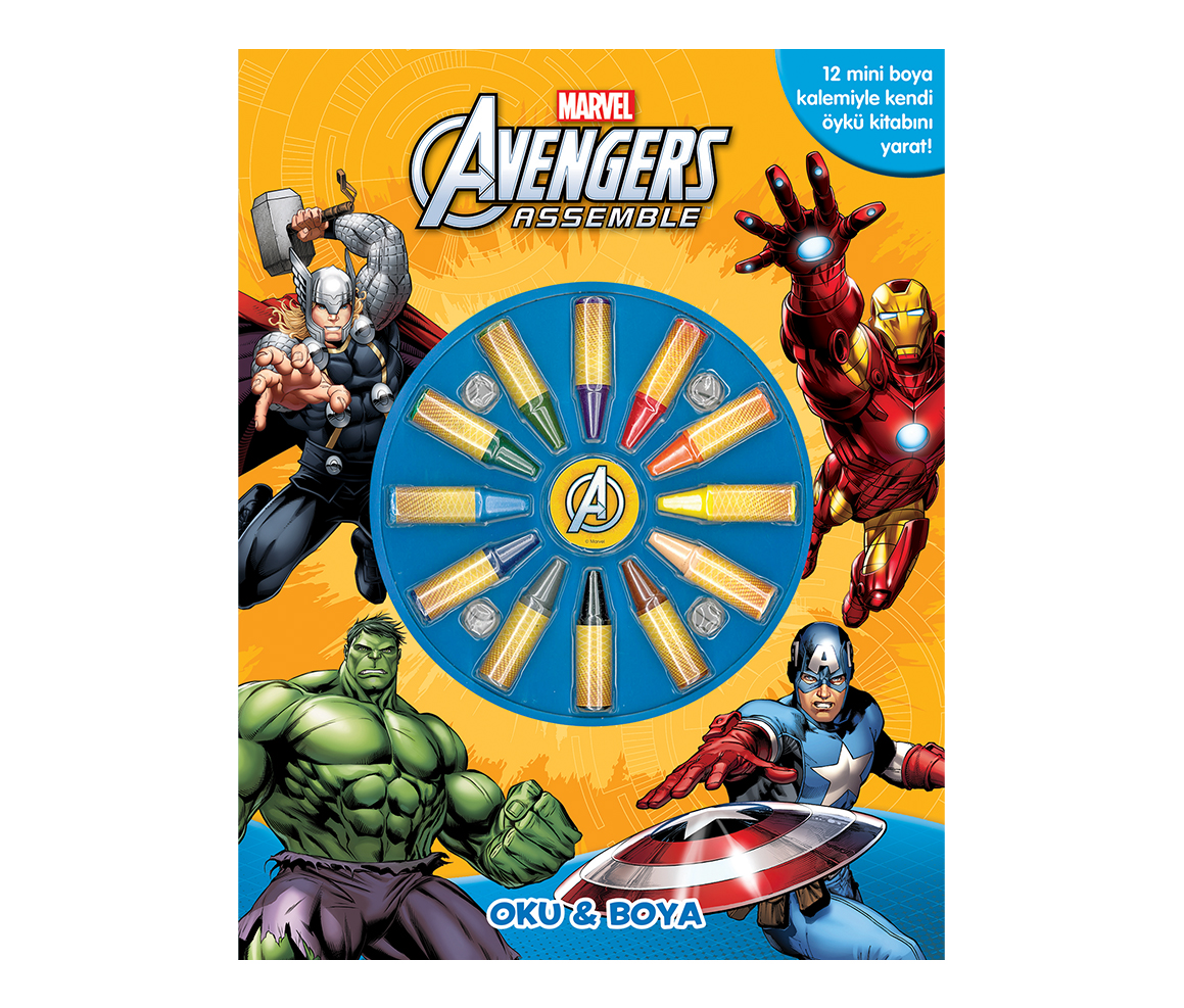 Marvel - Avengers Asseble Okuma & Boyama Kitabı 513719