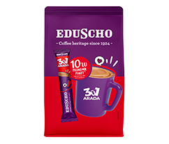 Eduscho 3'ü 1 Arada Hazır Kahve, 10 x 17,5 g