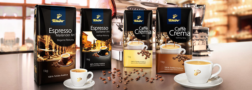 Tchibo Dan Espresso Ve Caffe Crema
